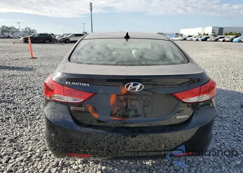 2012 Hyundai Elantra Gls from USA, damaged, VIN 5NPDH4AE9CH085018
